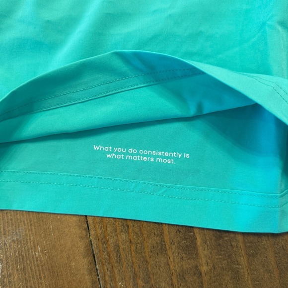 Bamboo Ave Boundless Lightweight Breathable Shorts 5" Size Medium Teal - Picture 6 of 10